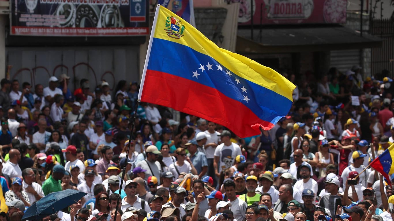 Proteste in Venezuela: Das südamerikanische Land leidet unter einem großflächigen Stromausfall.