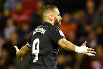 Reals Matchwinner gegen Valladolid: Karim Benzema.