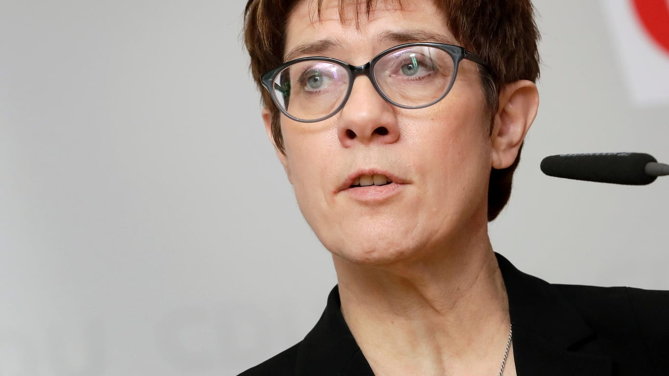 CDU-Chefin Kramp-Karrenbauer.