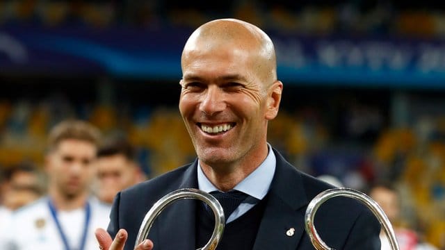 Nach rund neun Monaten wieder zurück: Zinedine Zidane ersetzt bei Real Madrid Trainer Santiago Solari.