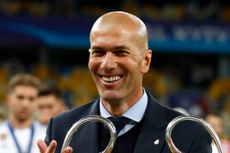 Nach rund neun Monaten wieder zurück: Zinedine Zidane ersetzt bei Real Madrid Trainer Santiago Solari.