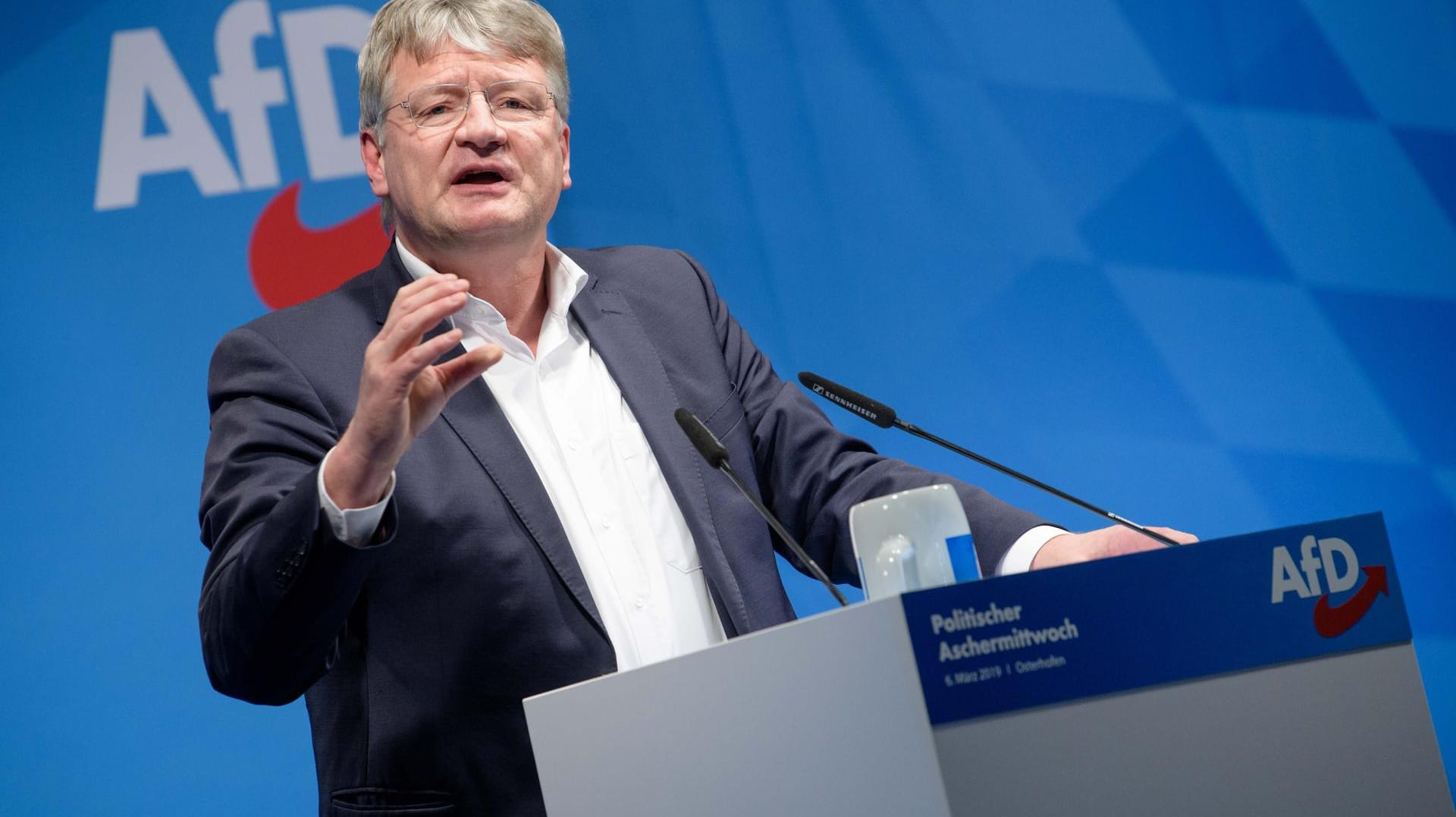 Jörg Meuthen: Der AfD drohen seinen Angaben nach Strafzahlungen in Höhe von rund 400.000 Euro.