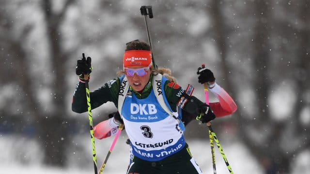 Laura Dahlmeier will ihren WM-Titel im Einzelrennen verteidigen.