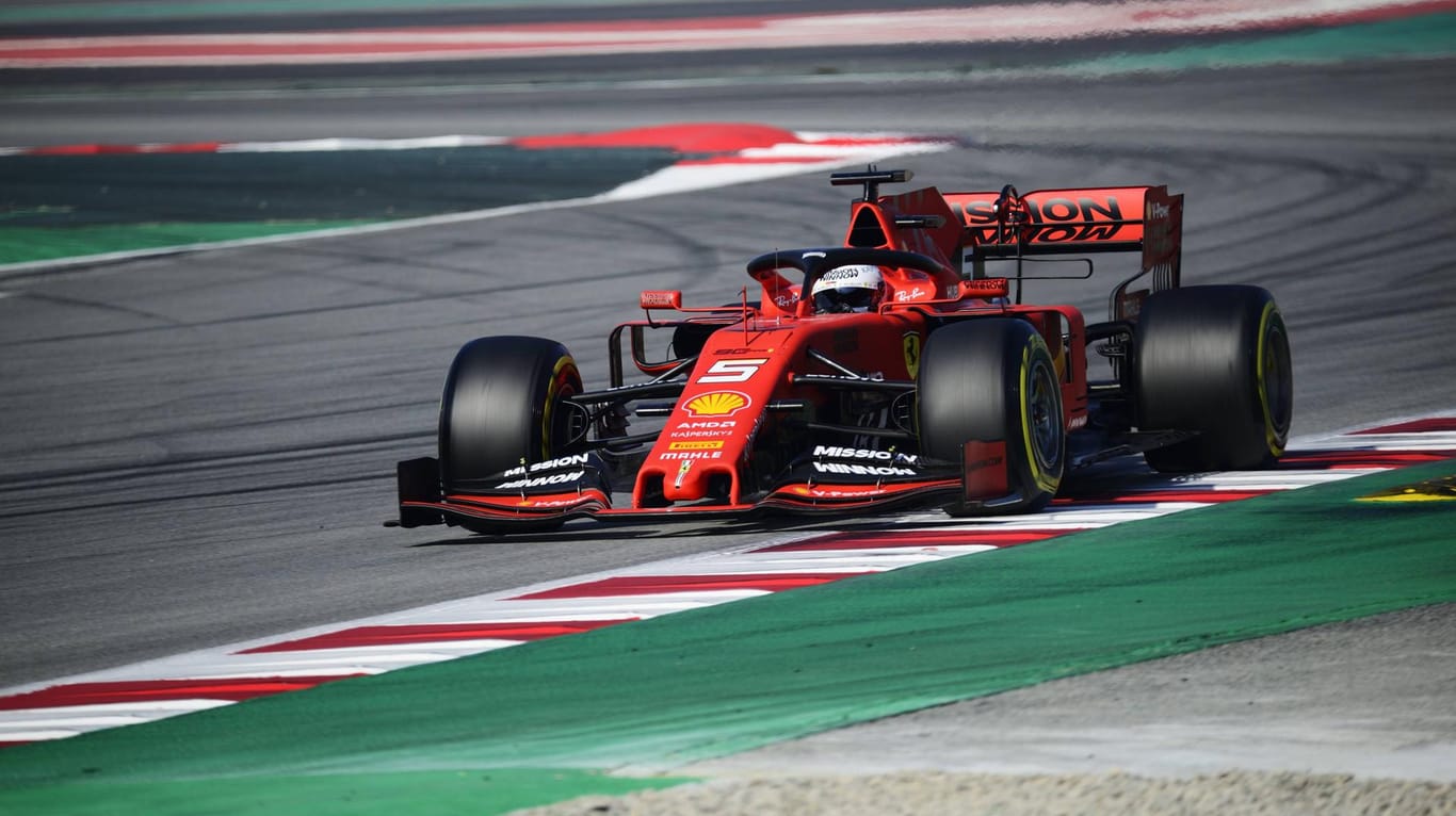 Sebastian Vettel im Ferrari: Künftig wird die schnellste Rennrunde in der Formel 1 belohnt.