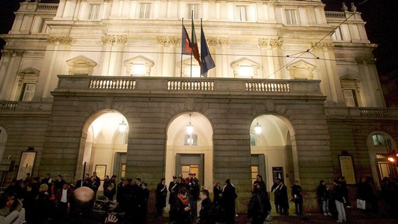 Weltberühmt: die Scala in Mailand.