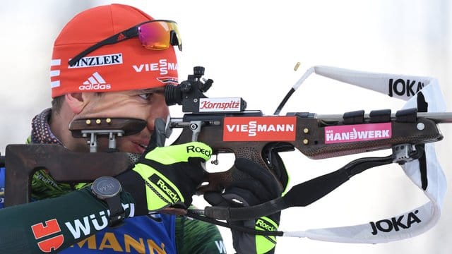 Hat in Östersund eine Medaille im Visier: Arnd Peiffer.