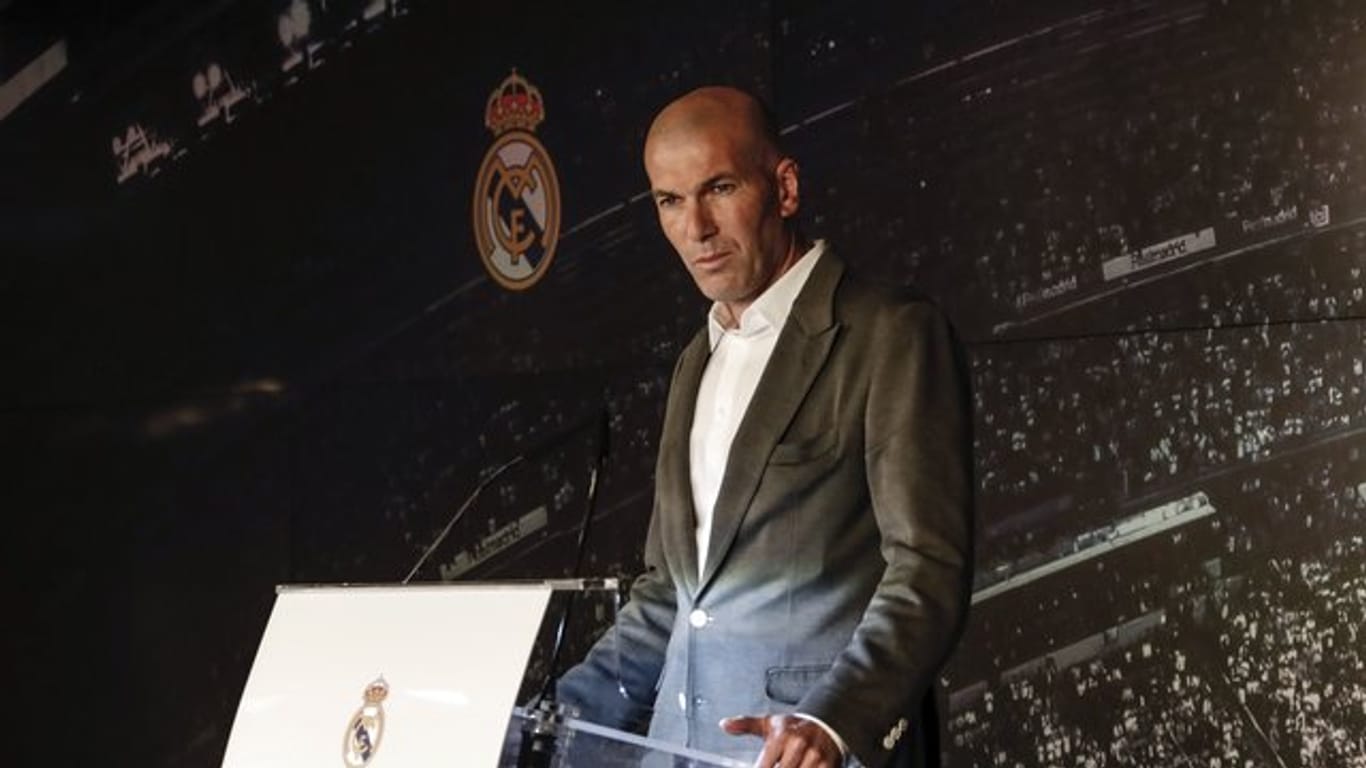 Zurück bei Real Madrid: Zinedine Zidane.