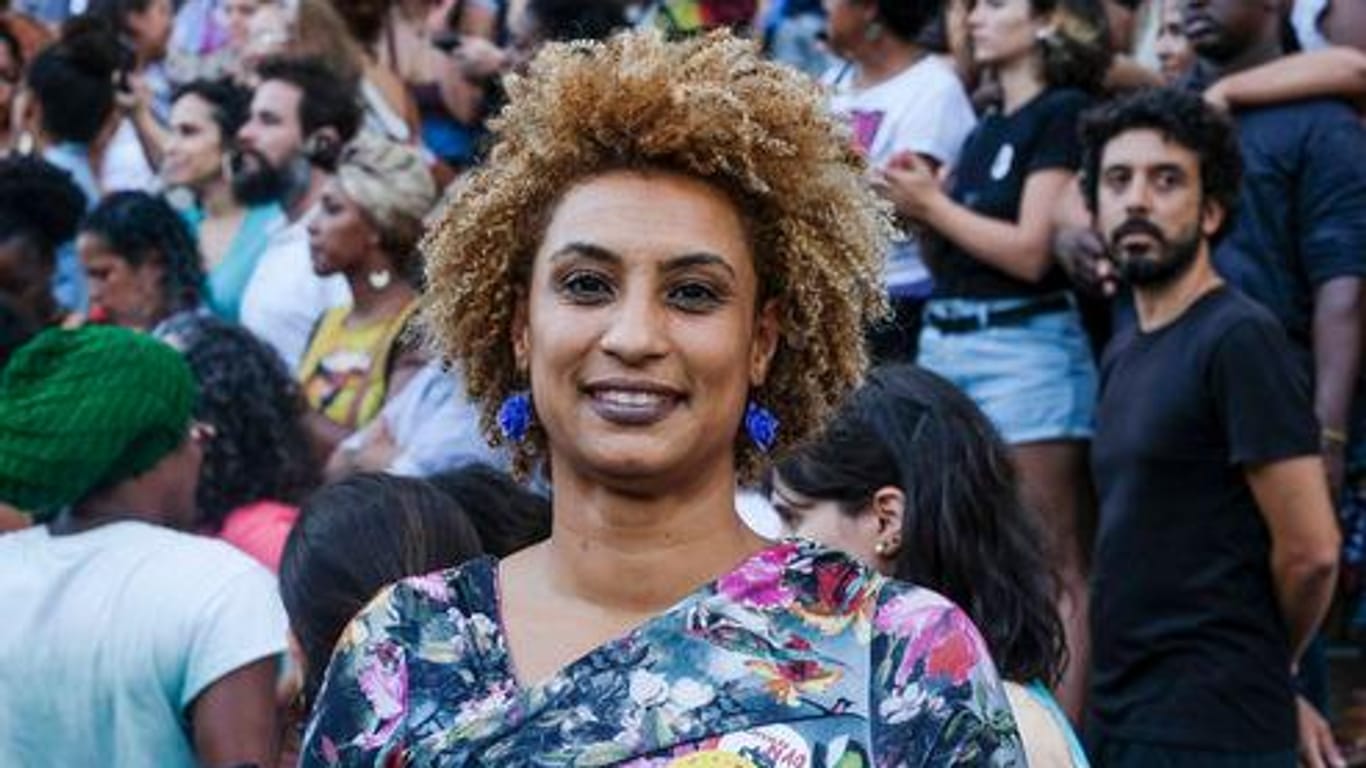 Die Stadträtin Marielle Franco aus Rio de Janeiro, Januar 2018: Nach Erkenntnissen wurde die Ermordung der schwarzen Kommunalpolitikerin während dreier Monate minuziös geplant.