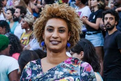 Die Stadträtin Marielle Franco aus Rio de Janeiro, Januar 2018: Nach Erkenntnissen wurde die Ermordung der schwarzen Kommunalpolitikerin während dreier Monate minuziös geplant.