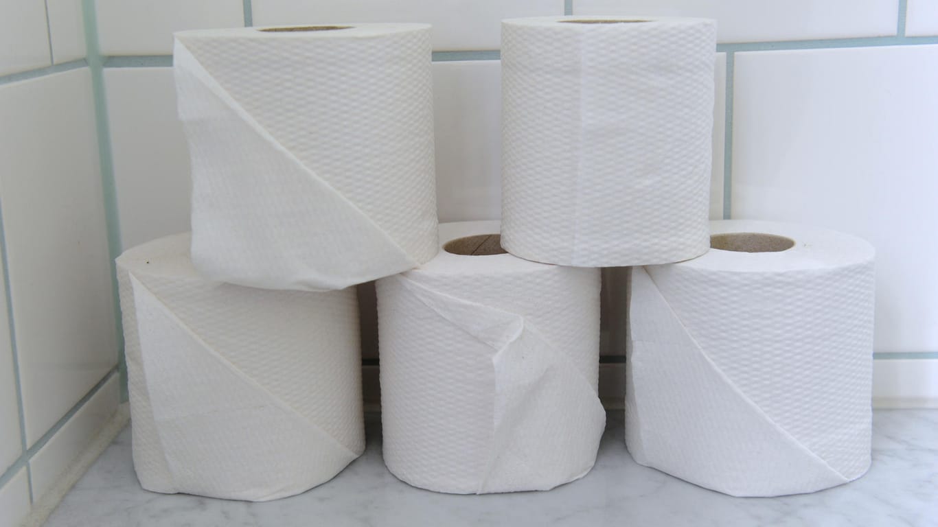 Toilettenpapier: Eine Gemeinde hat kräftig vorgesorgt.