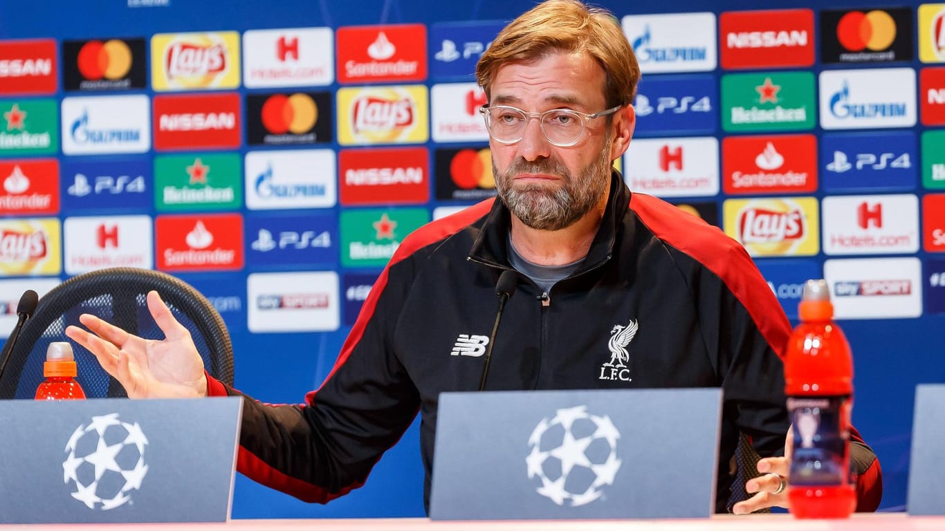 Champions-League-Spiel gegen Bayern: Jürgen Klopp hofft mit Liverpool auf den Einzug in Viertelfinale.