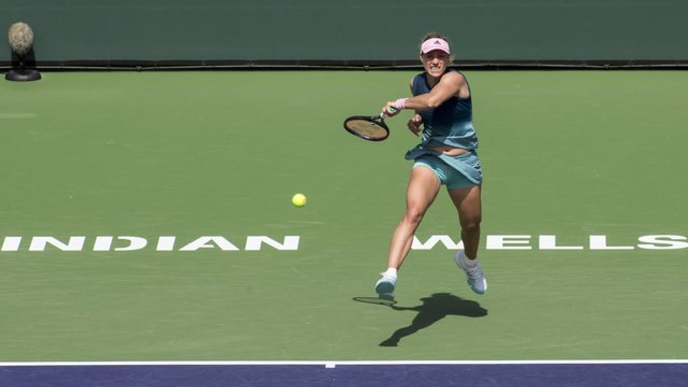 Angelique Kerber steht in Indian Wells im Viertelfinale.