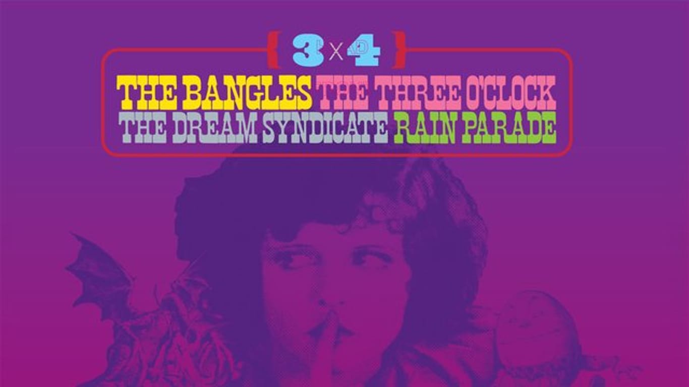 The Bangles, The Three O'Clock, The Dream Syndicate und Rain Parade haben sich zusammengetan.