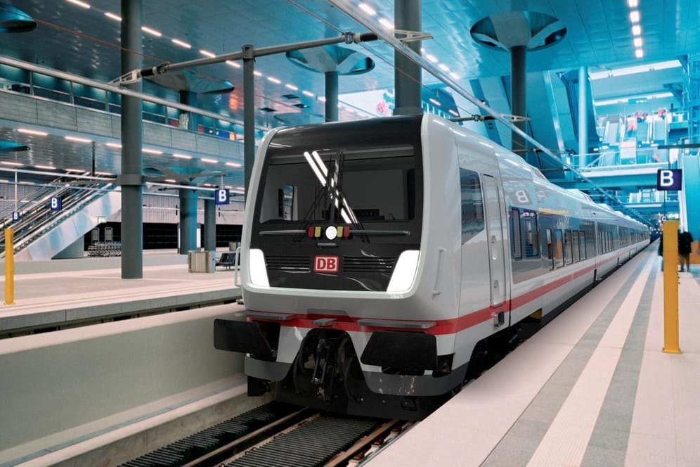Neuer EC: Ab 2023 soll der der neue Schnellzug der Deutschen Bahn in Betrieb gehen.