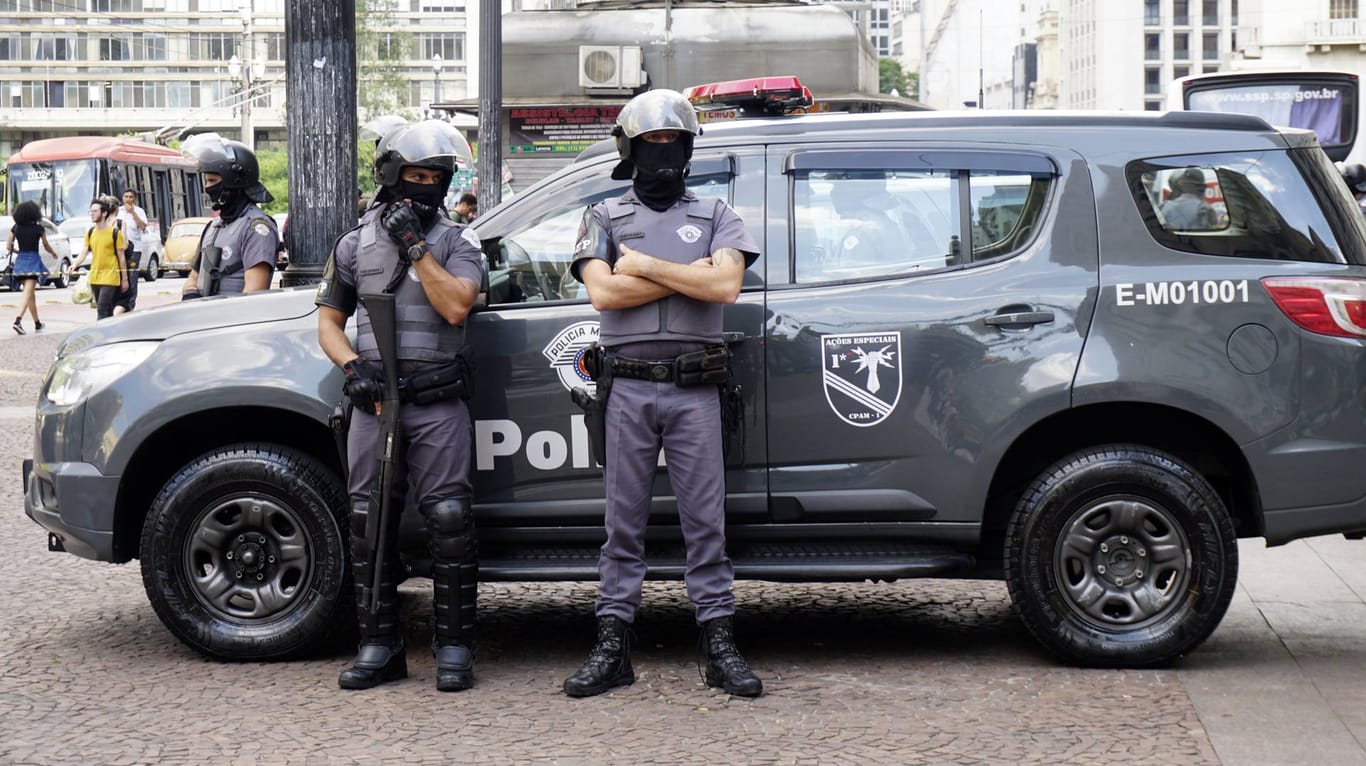 Polizeieinsatz in São Paulo (Symbolbild): Das Motiv für den Amoklauf war zunächst unklar.