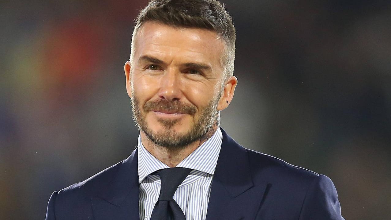 David Beckham: Der ehemalige englische Fußballnationalspieler ist auf einen Streich reingefallen.