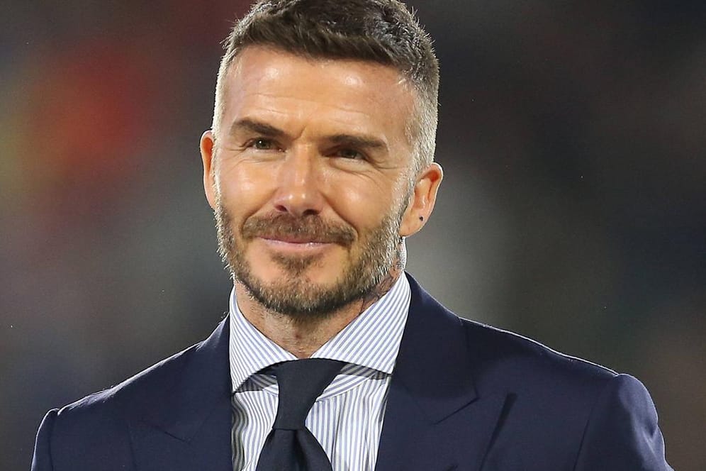 David Beckham: Der ehemalige englische Fußballnationalspieler ist auf einen Streich reingefallen.