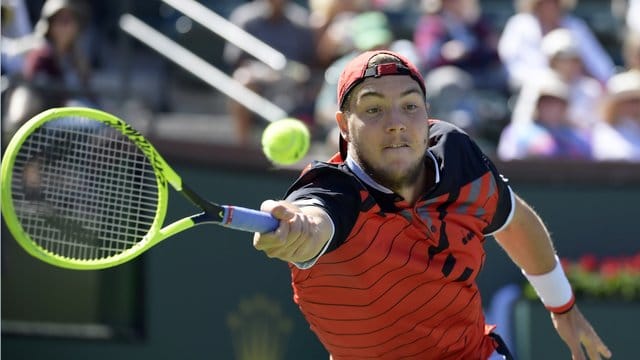 Jan-Lennard Struff unterliegt in Indian Wells Milos Raonic.