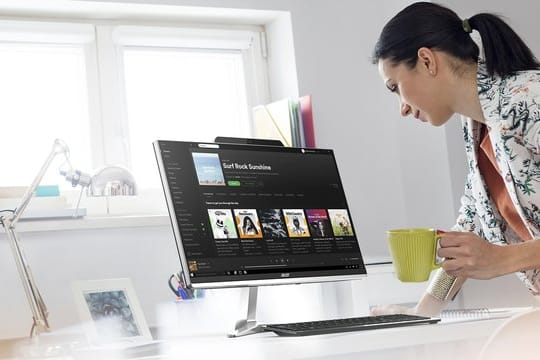 Acers All-in-One-PC Aspire Z24 ist ab rund 1000 Euro zu haben.
