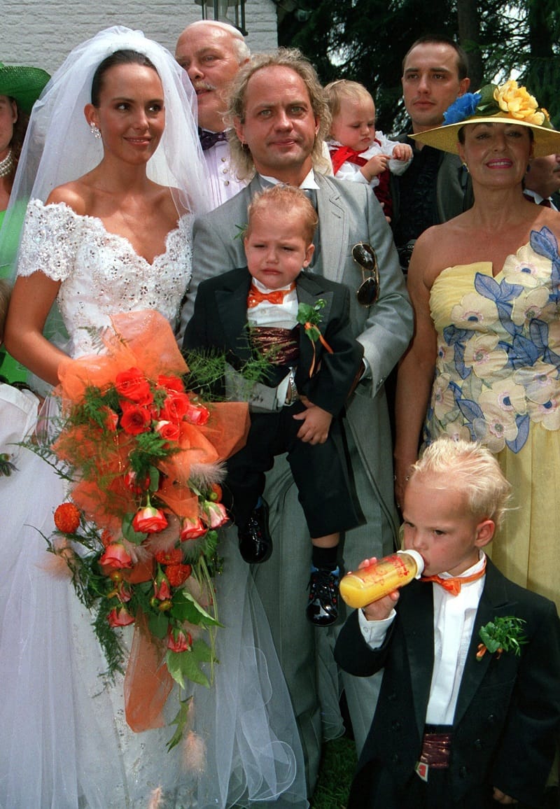 Bei der Hochzeit von Natascha und Uwe Ochsenknecht waren Jimi Blue und Wilson Gonzalez zwei und drei Jahre alt.