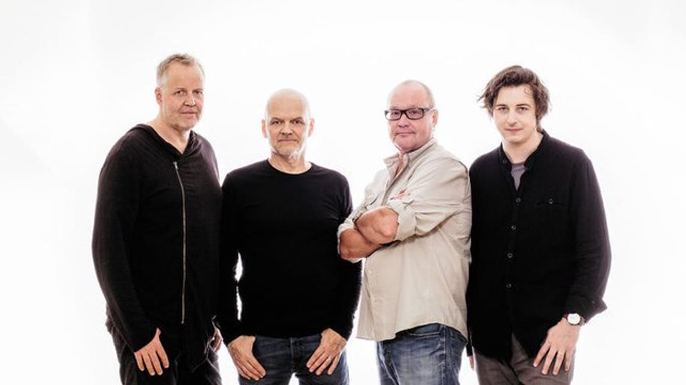 Nils Landgren (l-r), Michael Wollny, Wolfgang Haffner und Lars Danielsson sind 4 Wheel Drive.