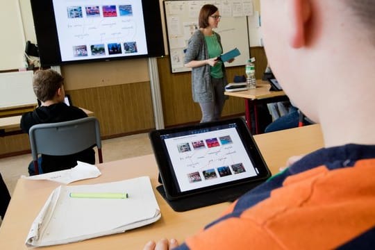 Fünf Milliarden Euro sollen vom Bund für die digitale Ausstattung der Schulen in Deutschland fließen.