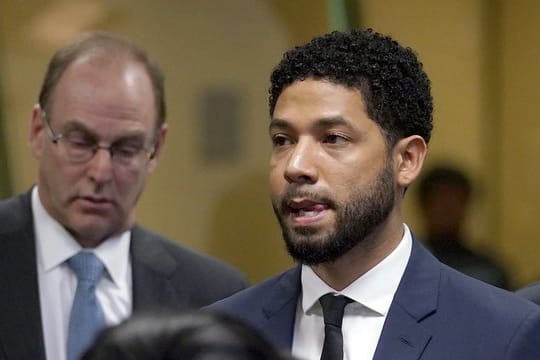 Plädiert auf nicht schuldig: Jussie Smollet vor dem Gericht des Bezirks Cook County.