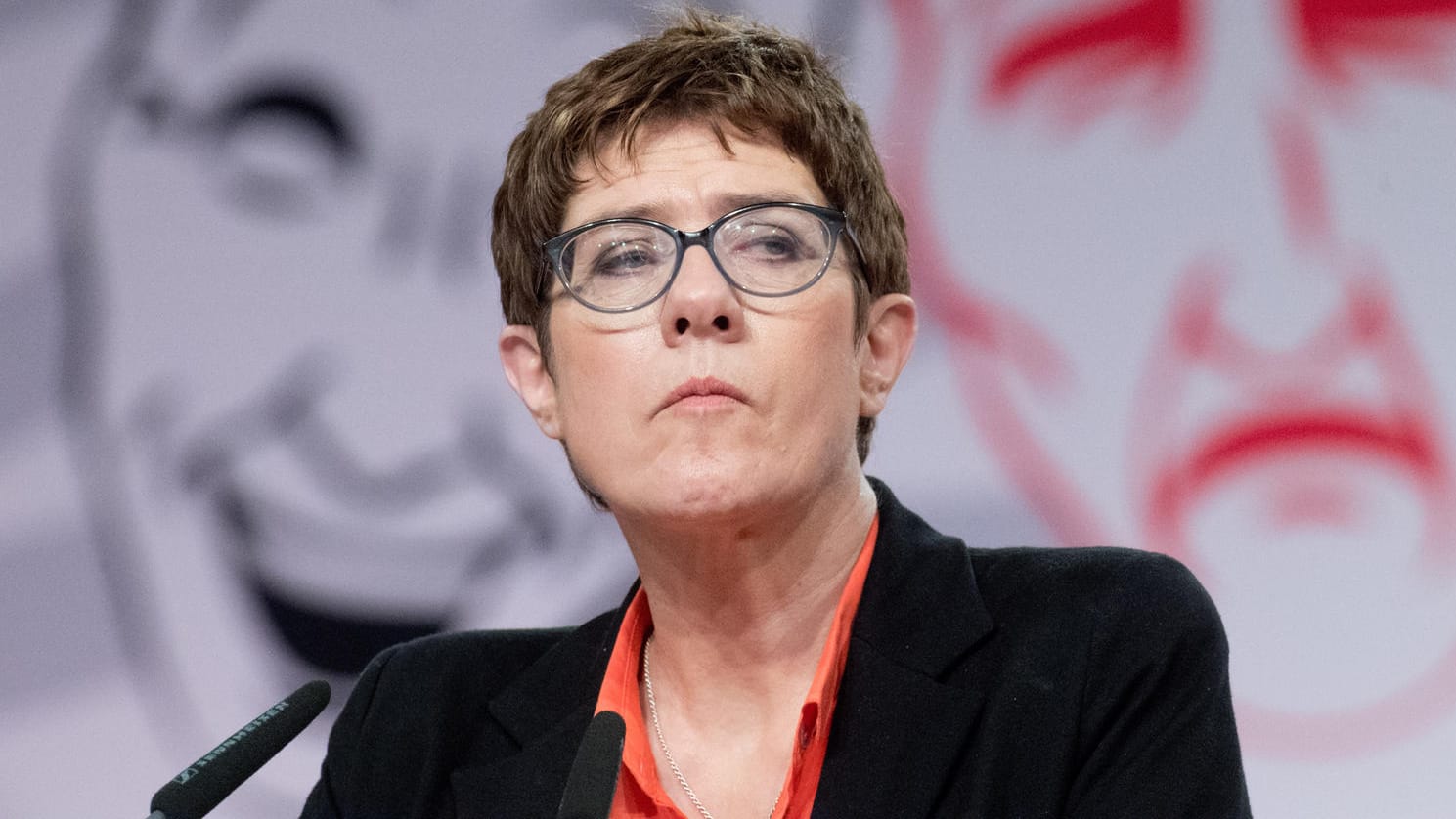 Ihre Beliebtheitswerte sind eingebrochen: CDU-Chefin Annegret Kramp-Karrenbauer.