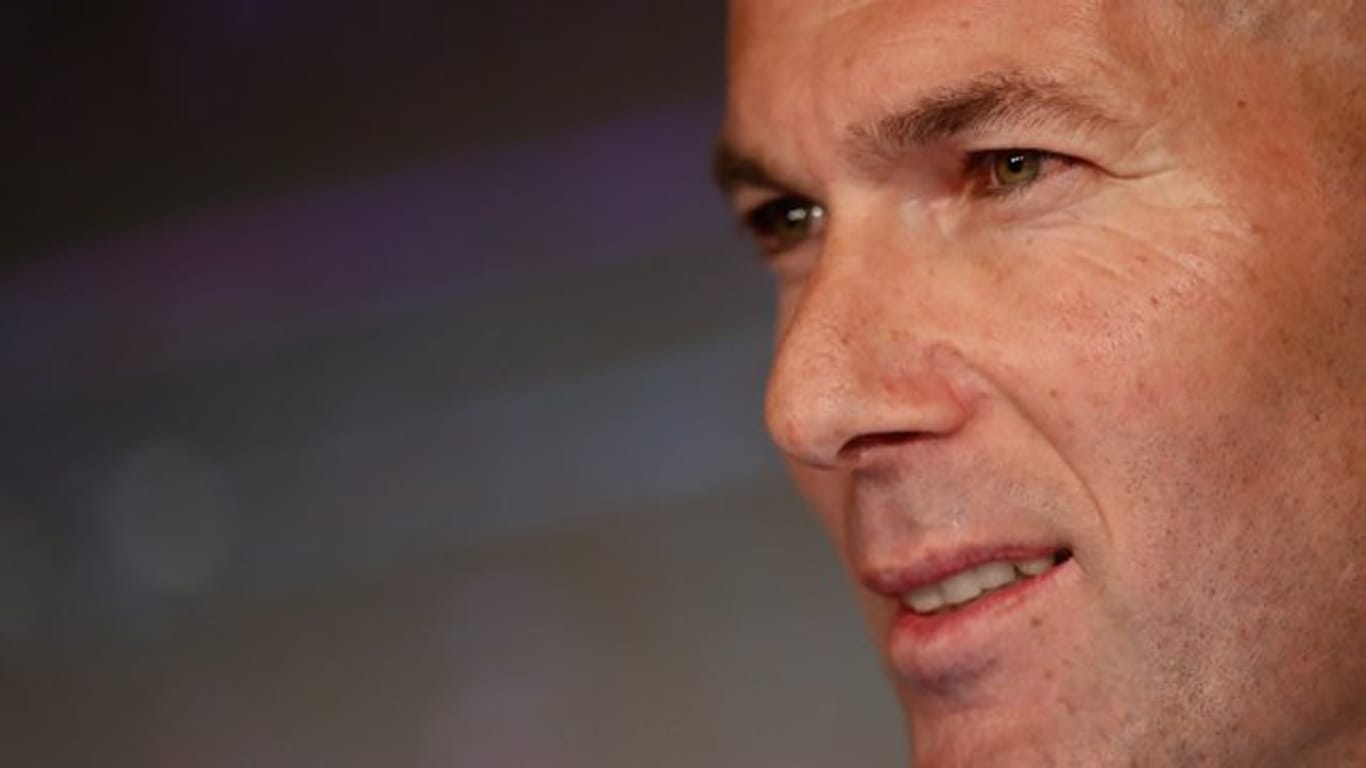 Zinedine Zidane trainiert wieder das Team von Real Madrid.