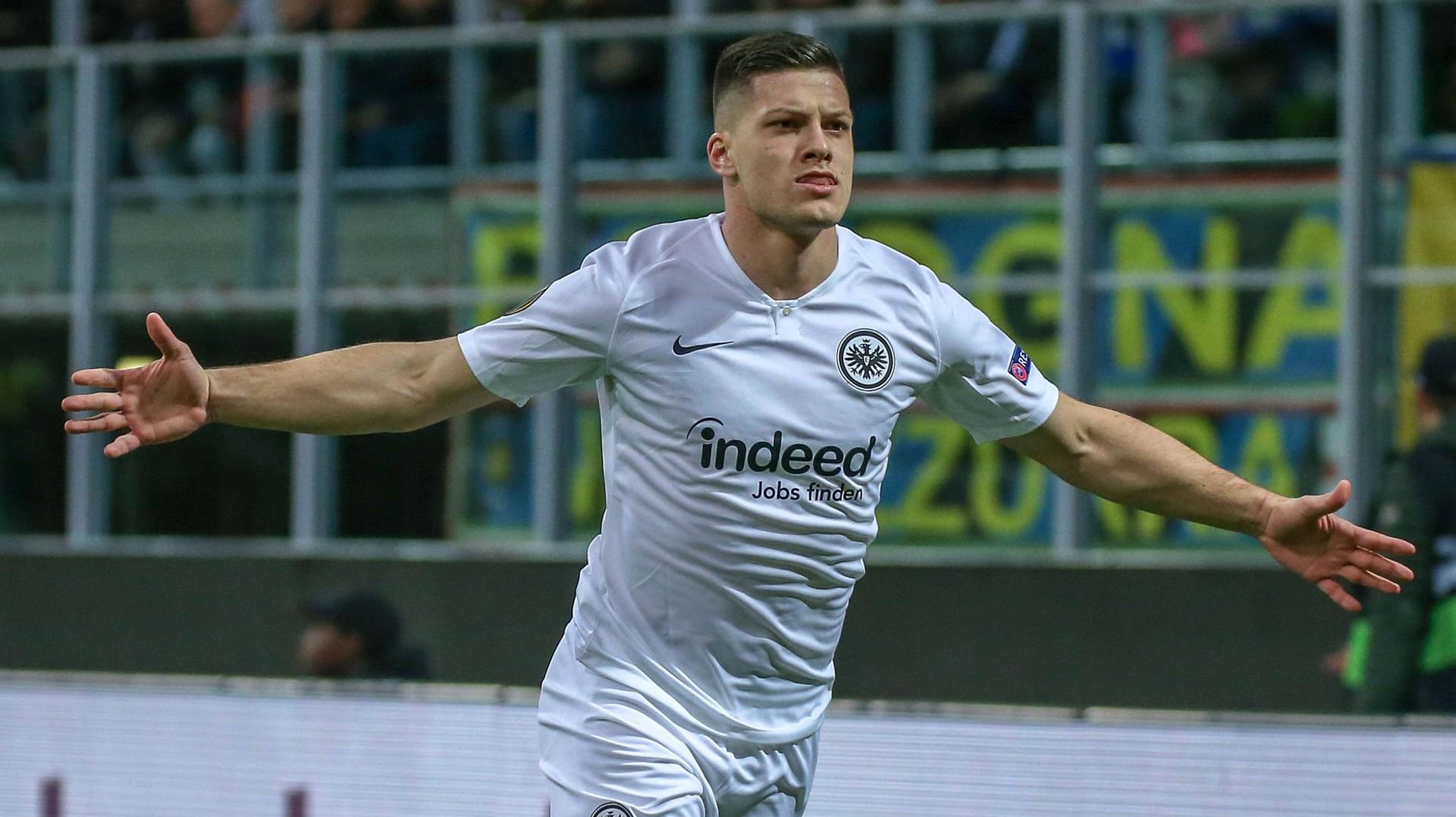 Luka Jovic schoss die Eintracht ins Viertelfinale.