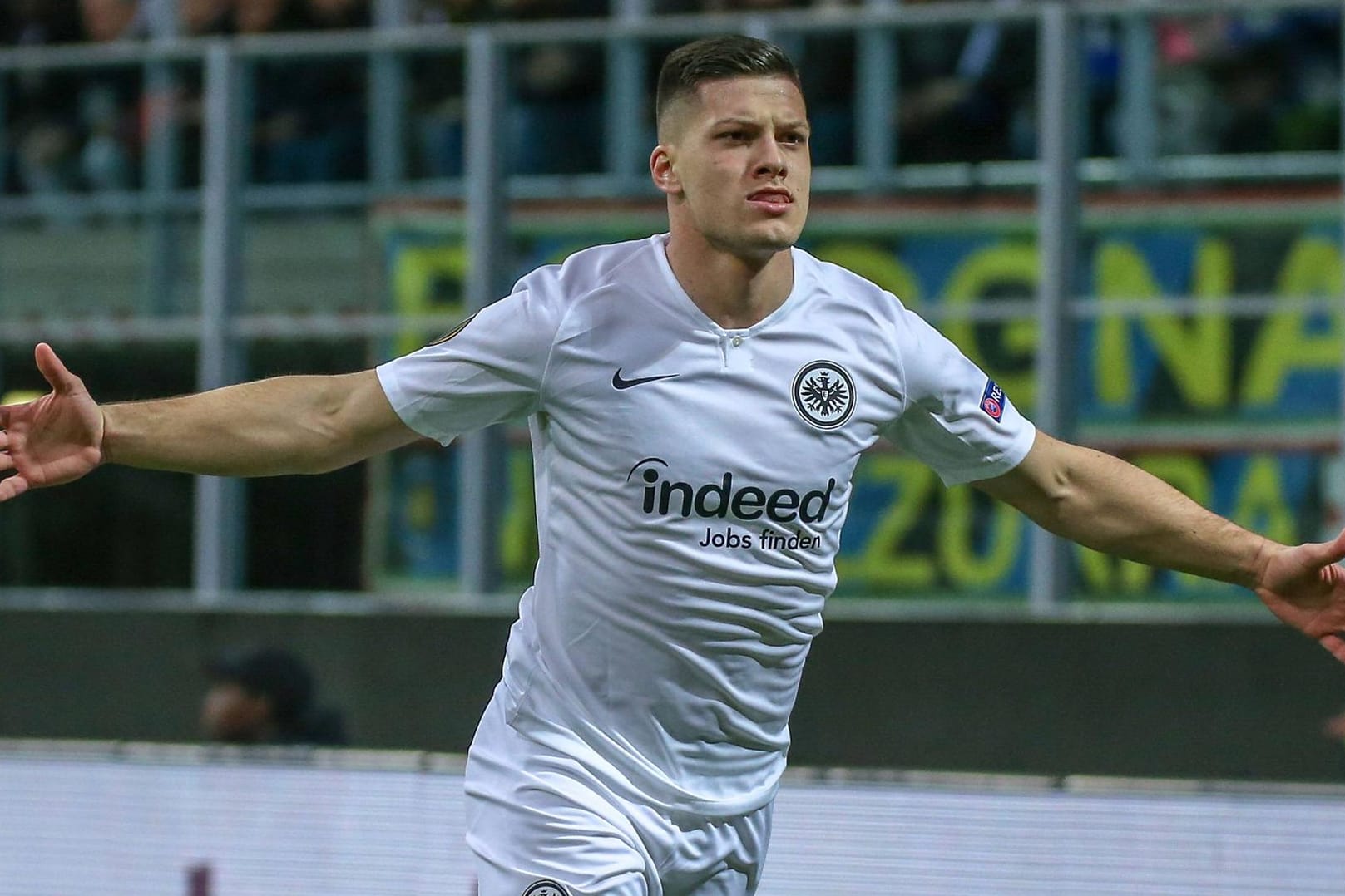 Luka Jovic schoss die Eintracht ins Viertelfinale.