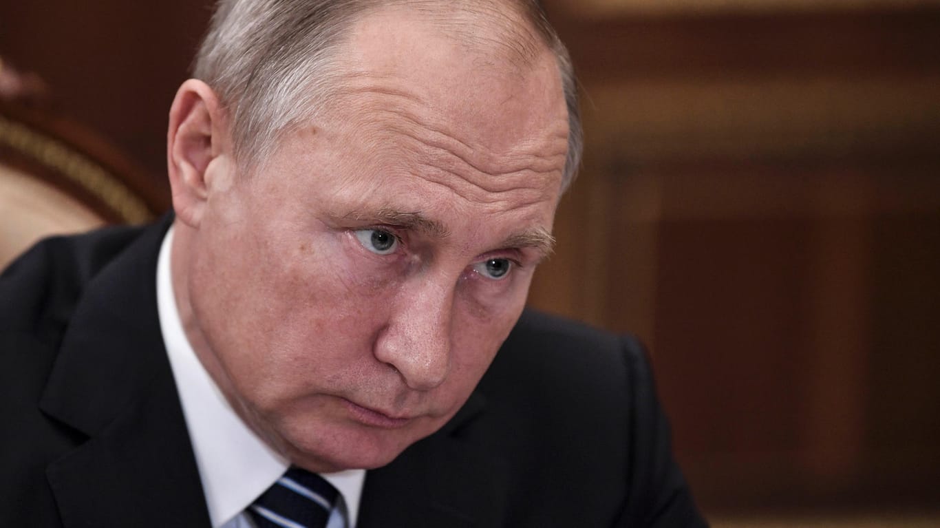 Russlands Präsident Wladimir Putin: Die USA und die EU haben neue Sanktionen gegen Russland verhängt.