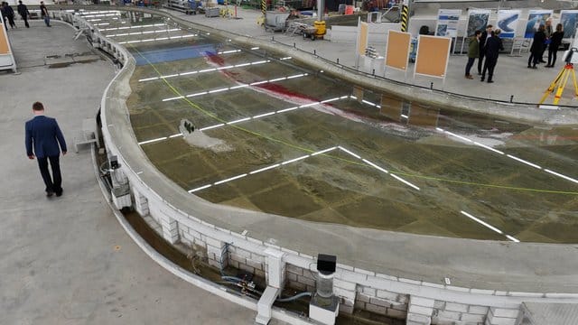 Alleine acht Monate habe der Aufbau des Modells gedauert.