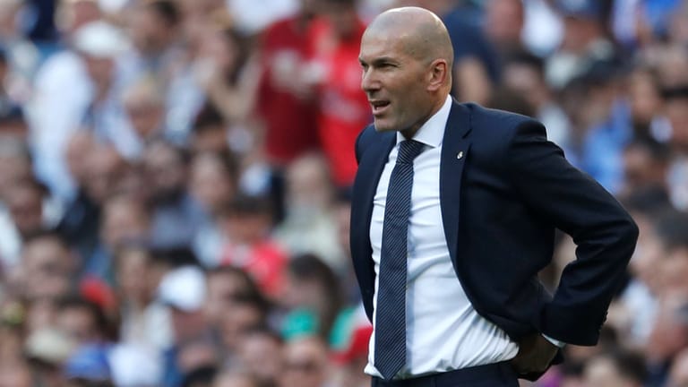 Sieg zum Einstand: Zinedine Zidane feierte einen gelungenen Einstand bei seinem Comeback.