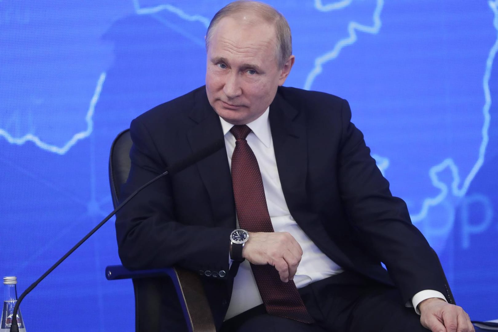 Wladimir Putin: Russland will auf die neuen Sanktionen des Westens reagieren.