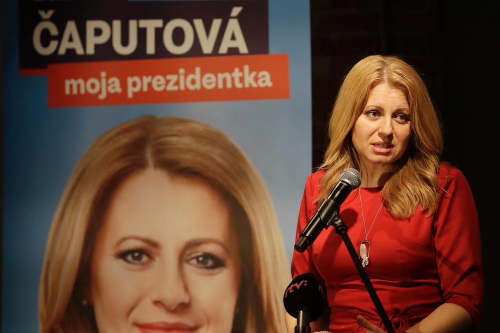 Zuzana Čaputová: Die liberale Kandidatin hat die erste Runde der slowakischen Präsidentschaftswahlen für sich entschieden.