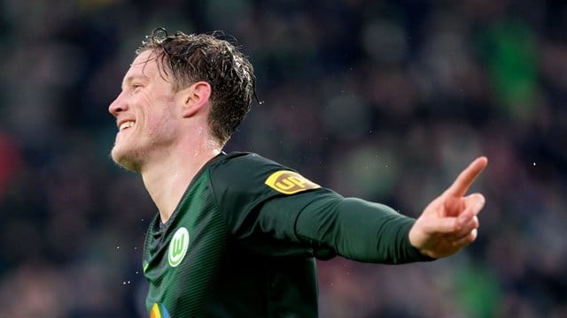 Erzielte drei Tore gegen Fortuna Düsseldorf: Wolfsburgs Stürmer Wout Weghorst. Erzielte drei Tore gegen Fortuna Düsseldorf: Wolfsburgs Stürmer Wout Weghorst.