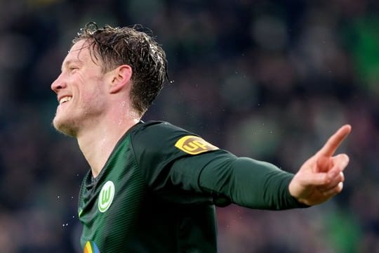 Erzielte drei Tore gegen Fortuna Düsseldorf: Wolfsburgs Stürmer Wout Weghorst.