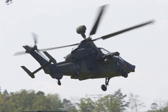 Ein "Tiger"-Kampfhubschrauber der Bundeswehr: Nur elf von 53 dieser Helikopter waren 2018 bei der Bundeswehr nur einsatzbereit.