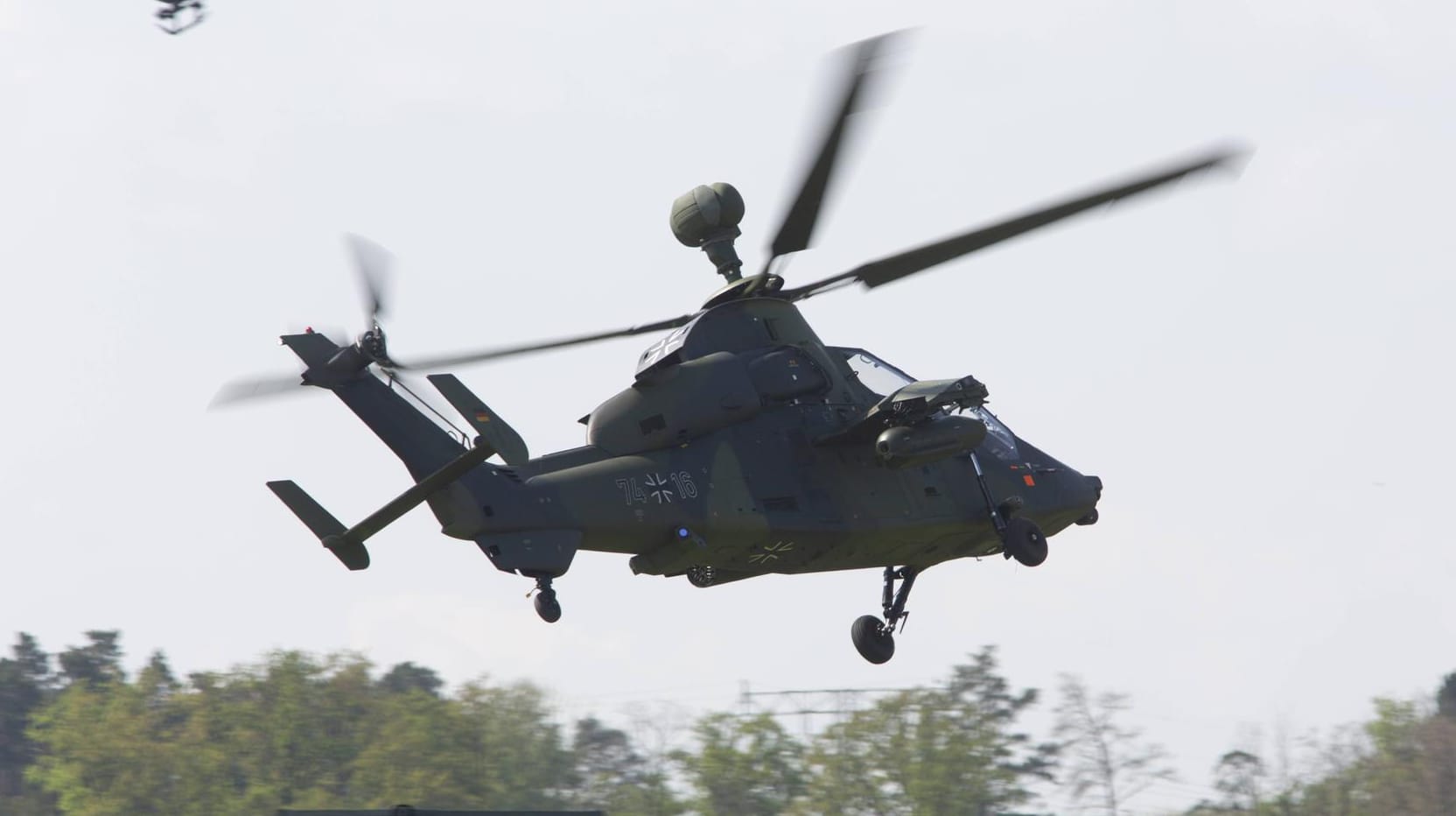 Ein "Tiger"-Kampfhubschrauber der Bundeswehr: Nur elf von 53 dieser Helikopter waren 2018 bei der Bundeswehr nur einsatzbereit.