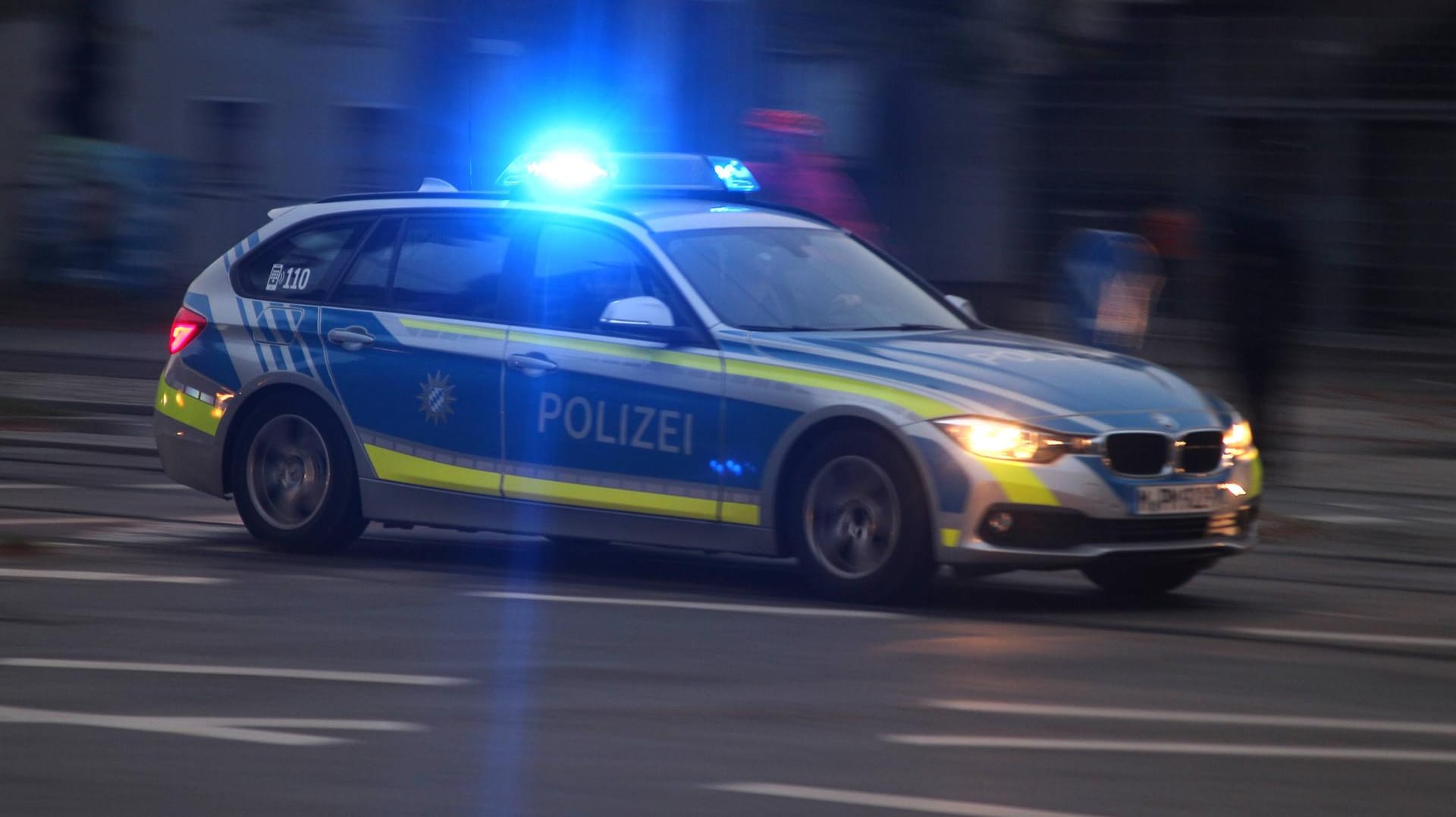 Einsatzwagen der Polizei Einsatzwagen der Polizei