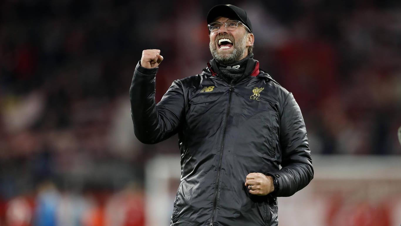 Ein glücklicher Liverpool-Trainer: Nach dem Sieg in München folgte für Jürgen Klopp ein Sieg gegen Fulham.