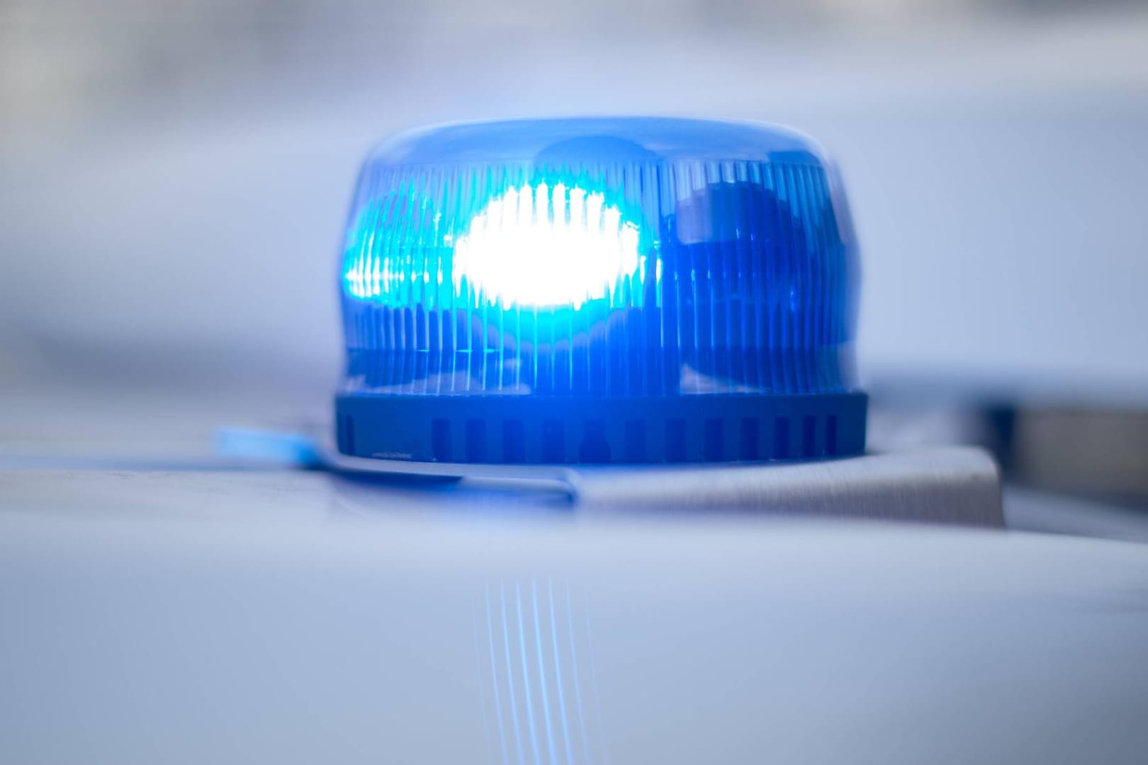Blaulicht eines Polizeiwagens