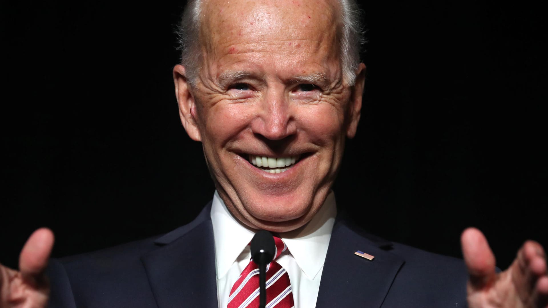 Joe Biden: Der frühere Vizepräsident hat mit einem Versprecher Spekulationen um eine mögliche Präsidentschaftskandidatur genährt.