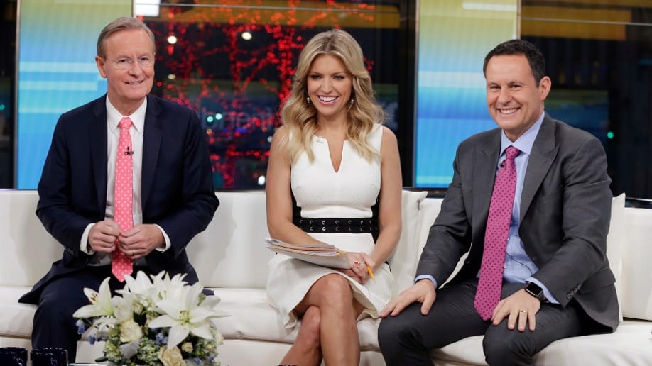 "Fox & Friends"-Moderatoren Doocy, Earhardt, Kilmeade: Wer beeinflusst wen?