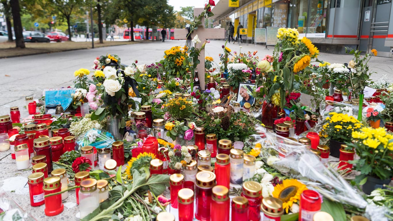 Chemnitz: Gedenken an den getöteten Daniel H. in der sächsischen Stadt.