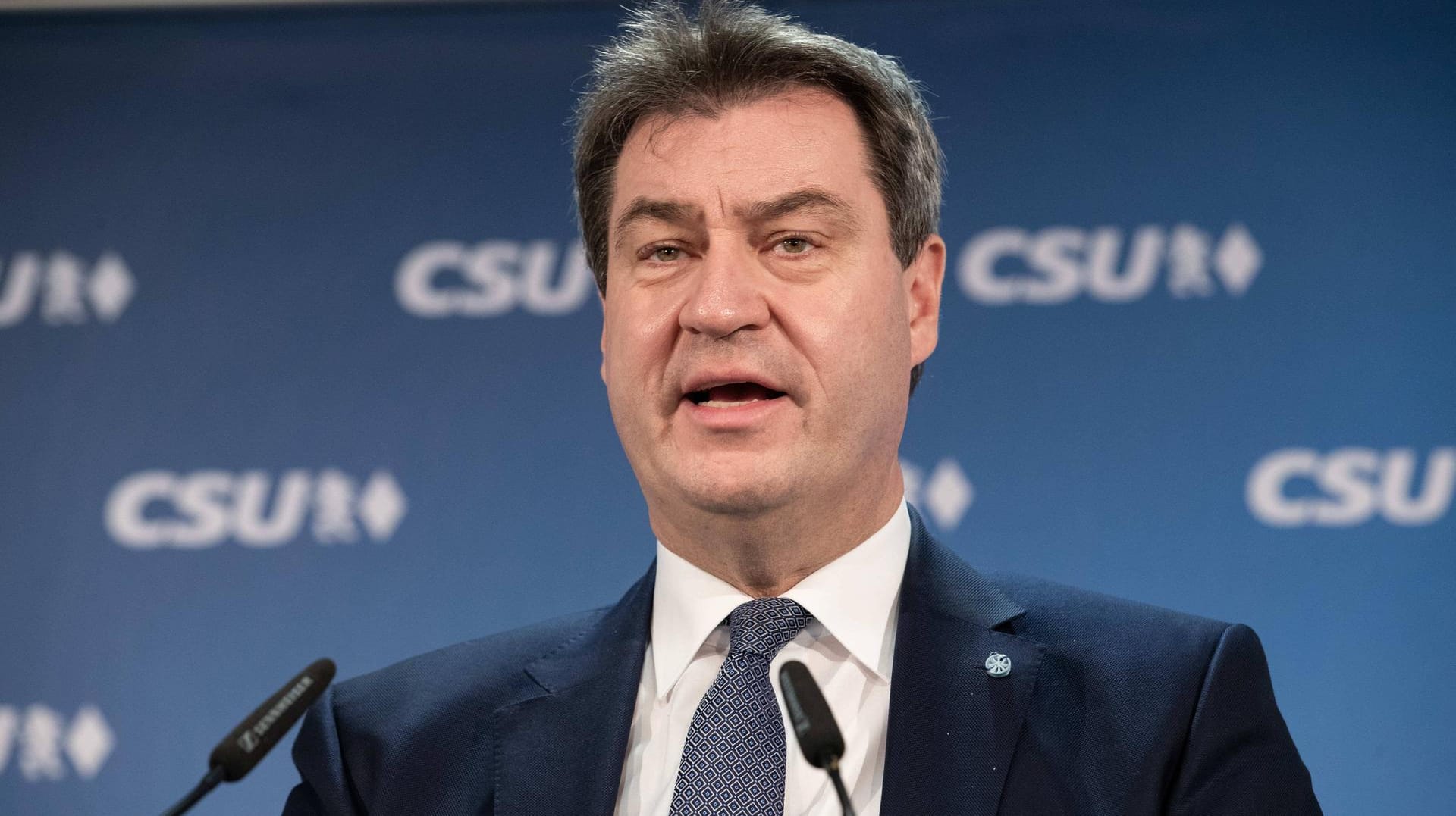 Markus Söder: Bayerns Ministerpräsident möchte einen "Rentenschutzschirm" einführen.