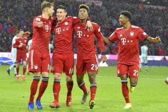 Derzeit in Torlaune: die Bayern trafen 17 Mal in den letzten drei Bundesliga-Partien.
