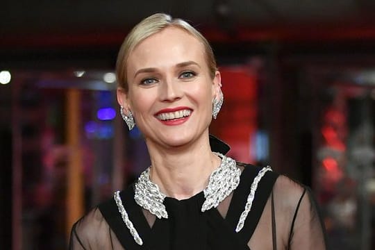 Diane Kruger auf dem Roten Teppich der Berlinale.