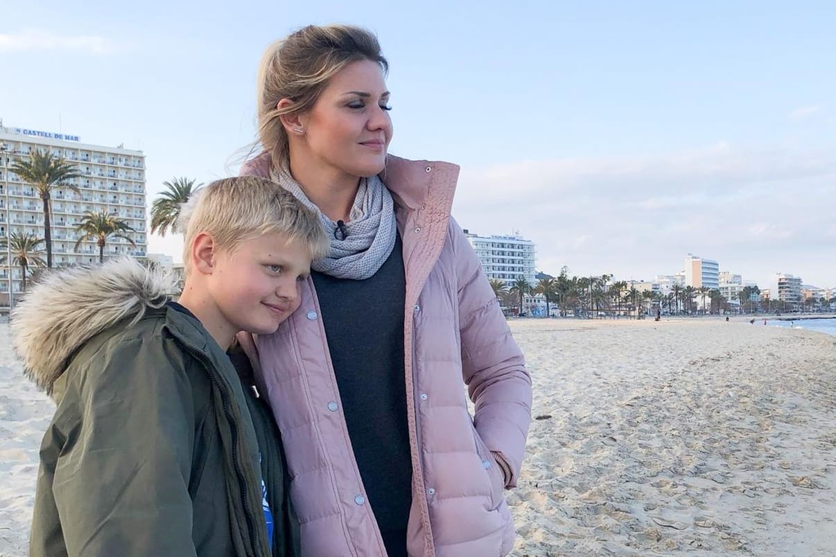 Jennifer Matthias und Sohn Leon: Die beiden vermissen Jens.